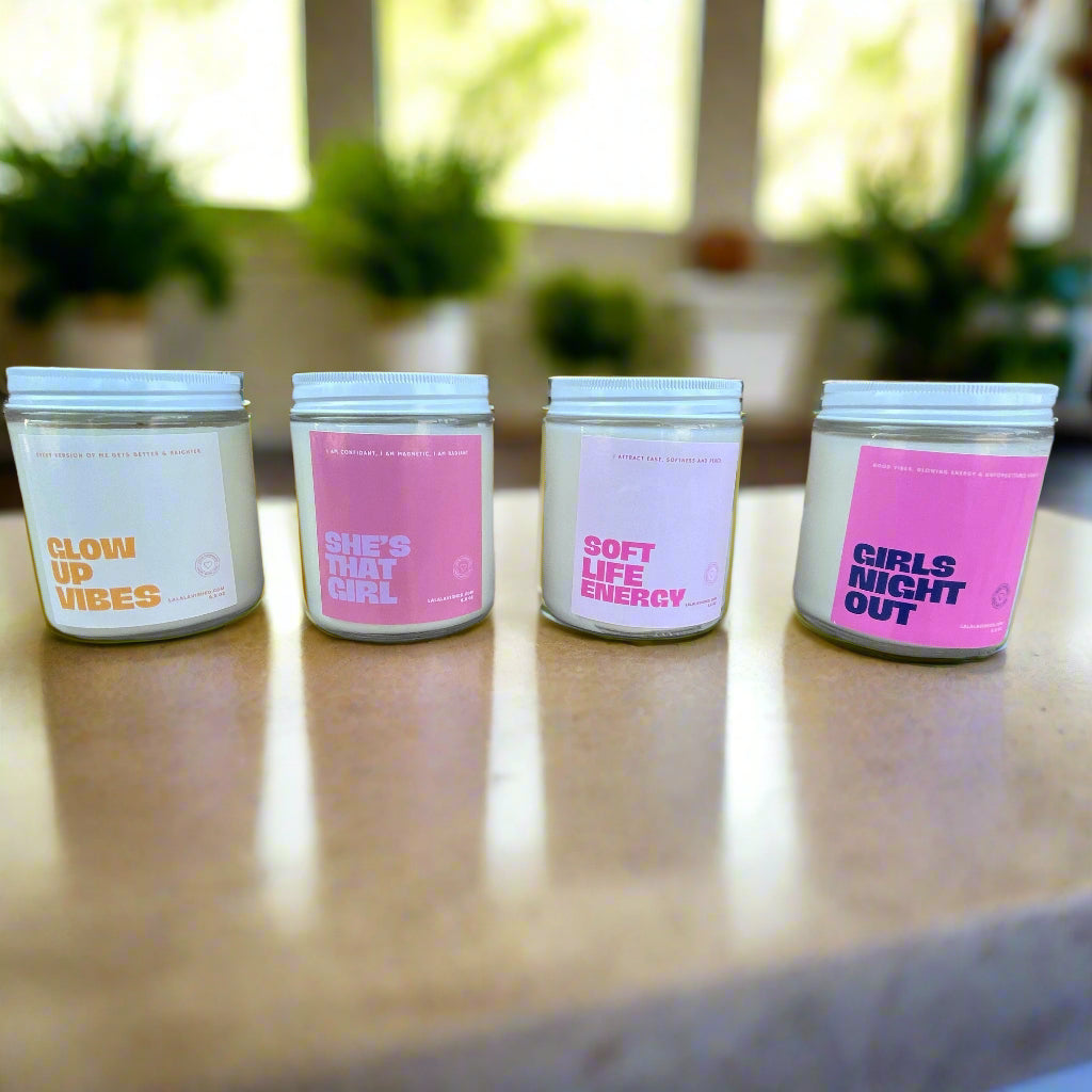 lalalavished empower collection candles